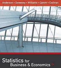 حل المسائل کتاب آمار اقتصاد و تجارت دیوید آندرسون David Anderson