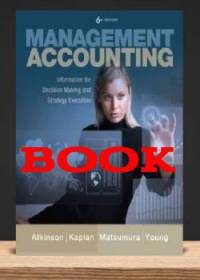  کتاب حسابداری مدیریت آنتونی اتکینسون و روبرت کاپلان ویرایش ششم Anthony Atkinson
